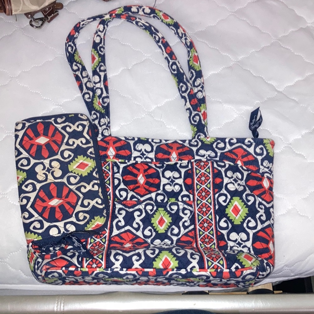 Bright Vera Bradley Bag and wrist wallet